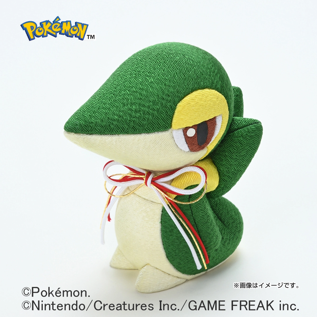 ポケットモンスター 江戸木目込人形 ツタージャ