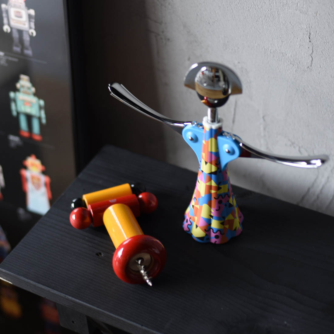 Alessi アレッシ ワインオープナー エットレ・ソットサス Ettore