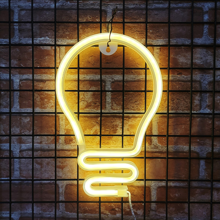 DENKO HOME（電光ホーム） LED ネオンサイン ランプ 電球 ライト USB