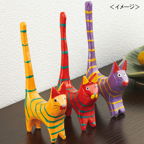 バリ ネコ置物 3個セット | JTBショッピング