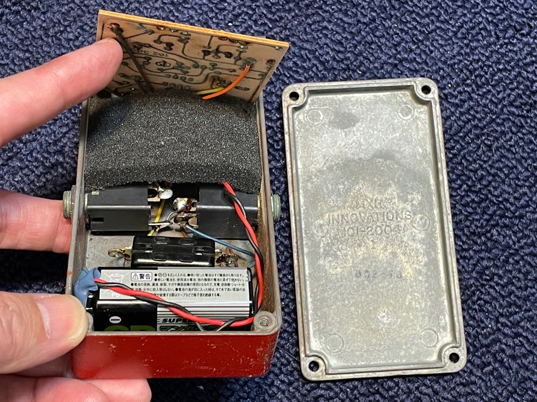 MXR DYNA COMP 1978年製 メンテ | RE/F-TECH の足あと by u-tak