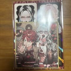 ジャンプスクエア 3月号 付録 極楽街 ミニ色紙風カード ＆ A5片面