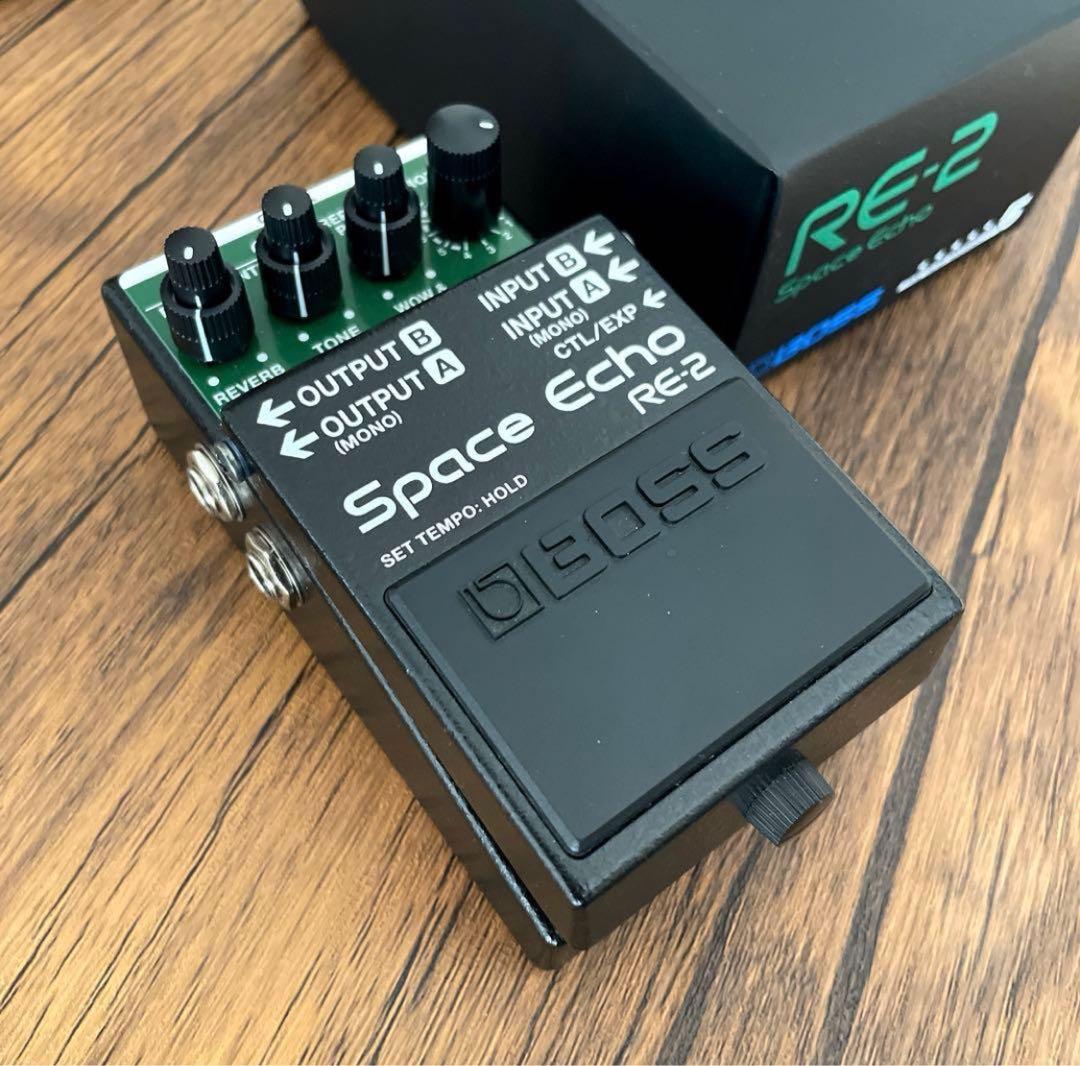 【週末値下げ】BOSS RE-2 Space Echo テープエコー BOSS RE-2 Space Echo - Rolandの名機 RE-201 のサウンドをコンパクト