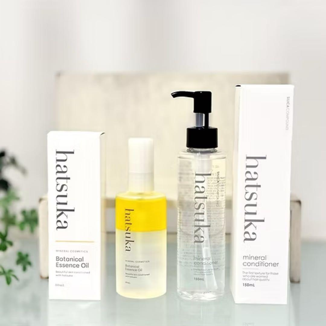 hatsuka（2点セット）ヘアオイル & ミネラルコンディショナー hatsuka（2点セット）ヘアオイル & ミネラルコンディショナー | 髪質