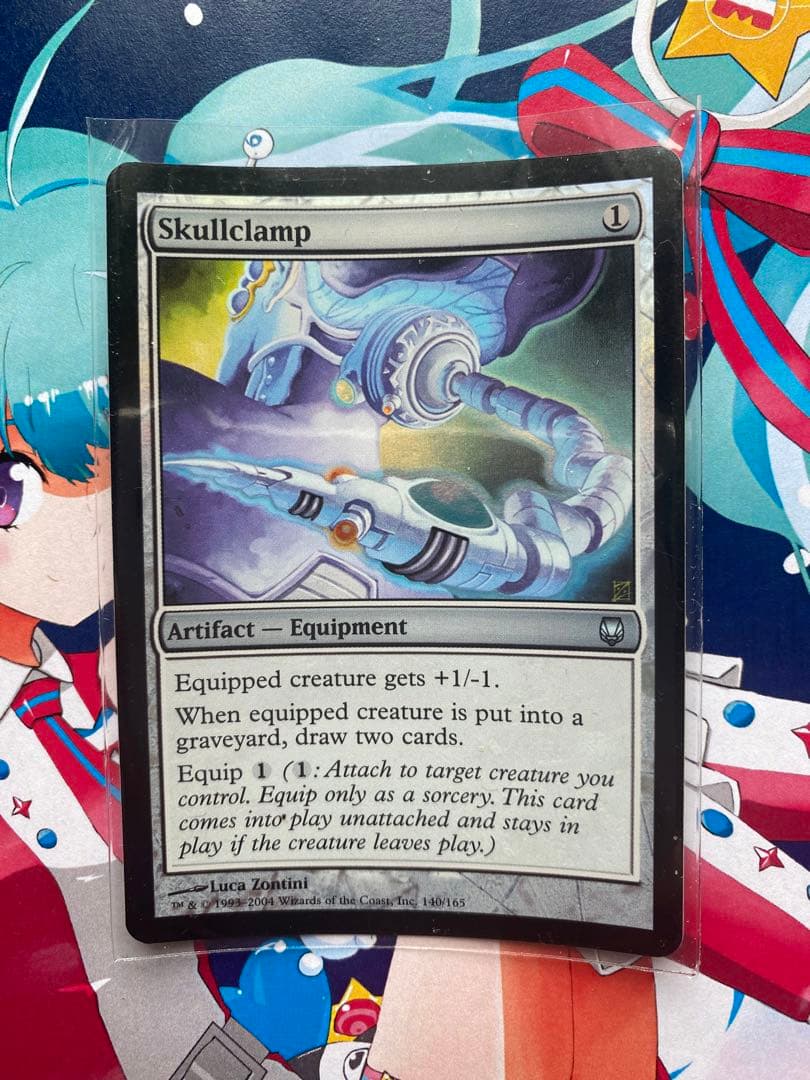 頭蓋骨締め　ダークスティール版　Foil 頭蓋骨締め ダークスティール版 Foil MTG 頭蓋骨絞め foil 日本語版