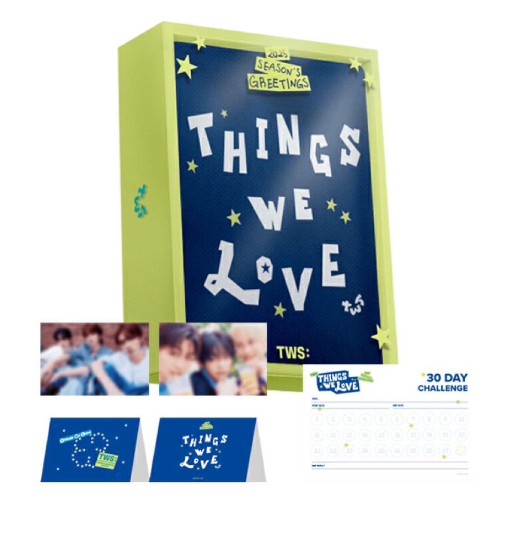 tws 2025年シーズングリーティング グローバル特典付き 新品未開封 TWS - 2025 シーズングリーティング