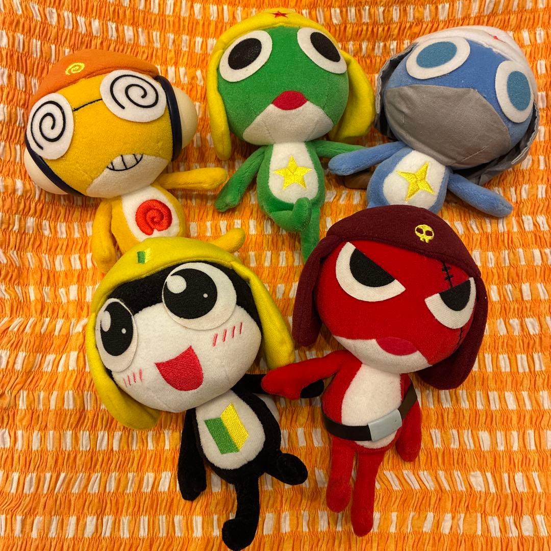 CUBE ケロロ軍曹　ぬいぐるみ　平成レトロ レア 平成レトロ ケロロ軍曹ぬいぐるみ リュック付きキーホルダー