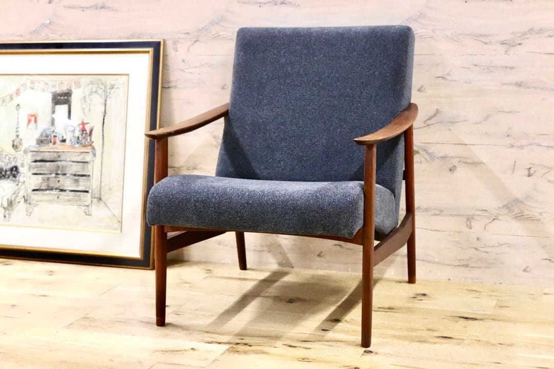 GMFK822B○北欧スタイル ヴィンテージ イージーチェア アームソファ チー GMFK822B○北欧スタイル ヴィンテージ イージーチェア アームソファ