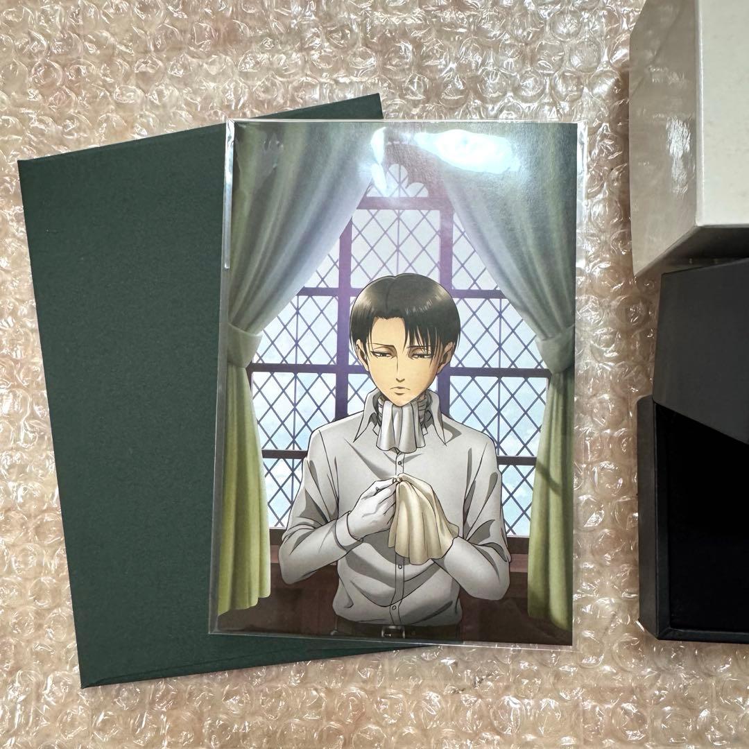 WIT STUDIO 進撃の巨人 10周年記念 リング リヴァイ ポストカード