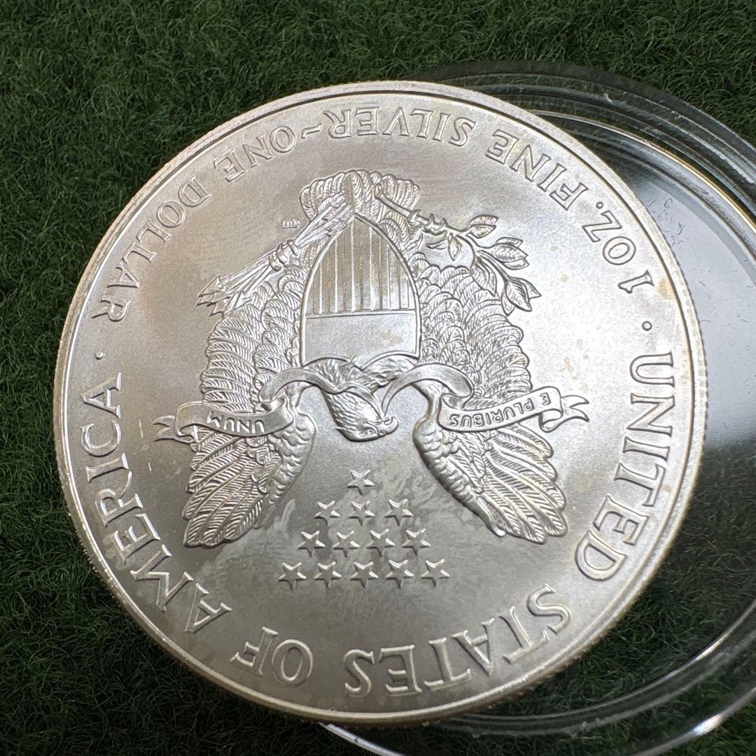 レア】純銀1ドル記念硬貨2000年アメリカンイーグルシルバー1オンス