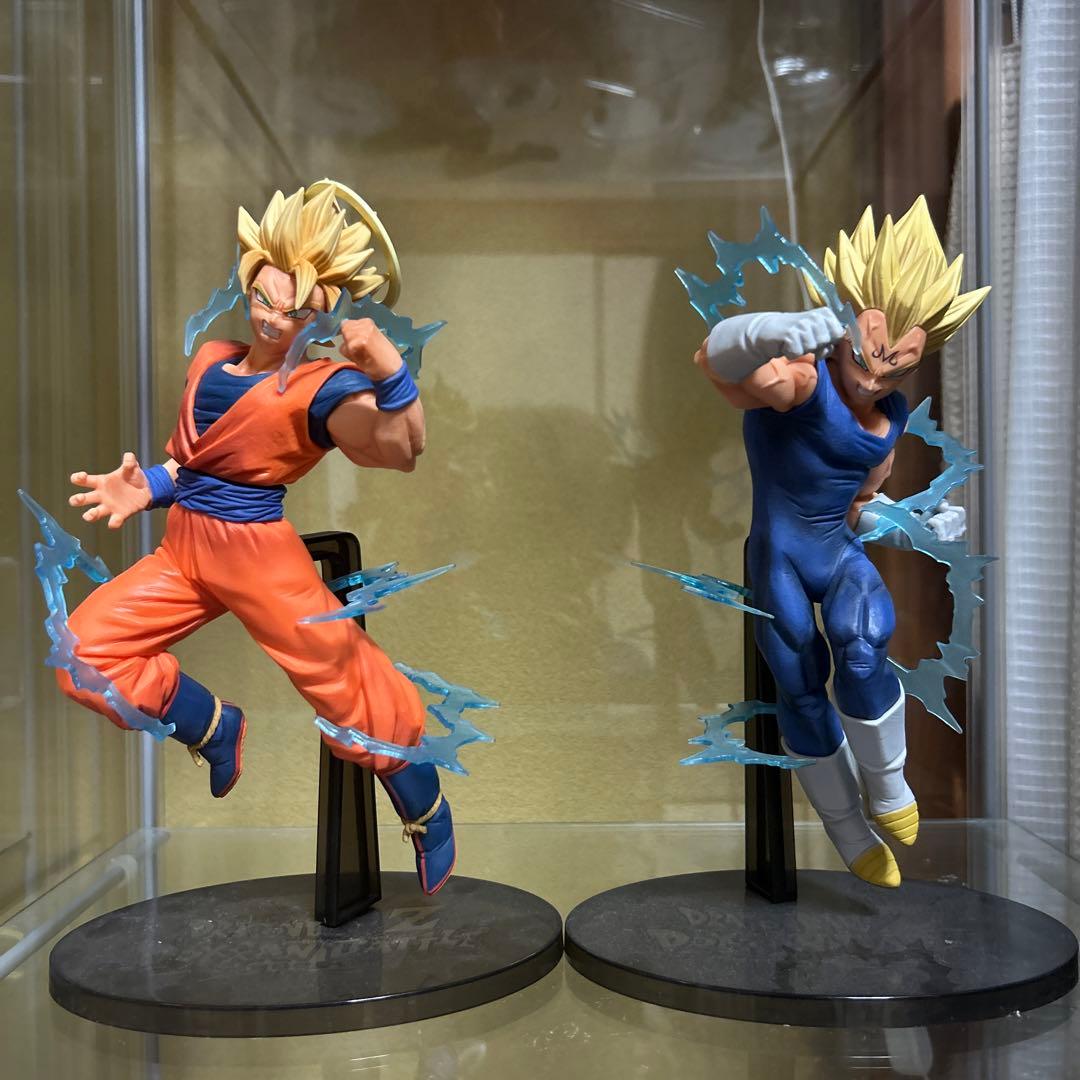 超サイヤ人2孫悟空&魔神ベジータフィギュア - メルカリ