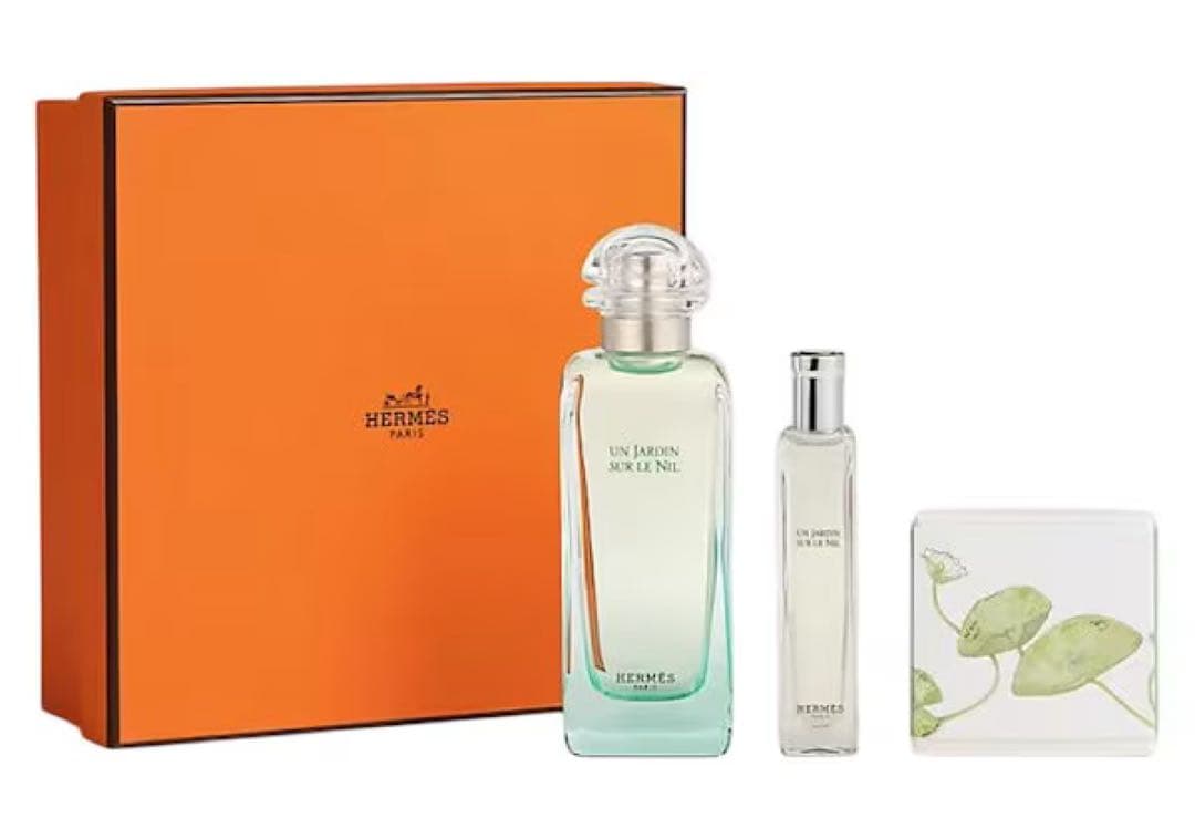 【新品未使用】HERMES オードトワレ3点セット　ナイルの庭 HERMES（エルメス） ナイルの庭 EDT オードトワレ 10mlx3セット