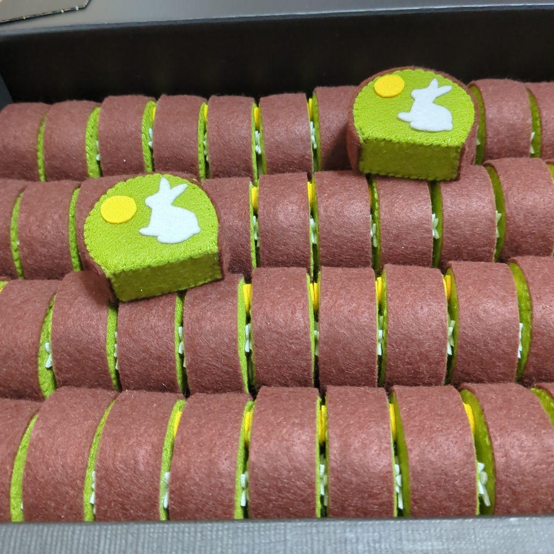 ヤトッチ様専用 お月見うさぎのミニロールカステラ