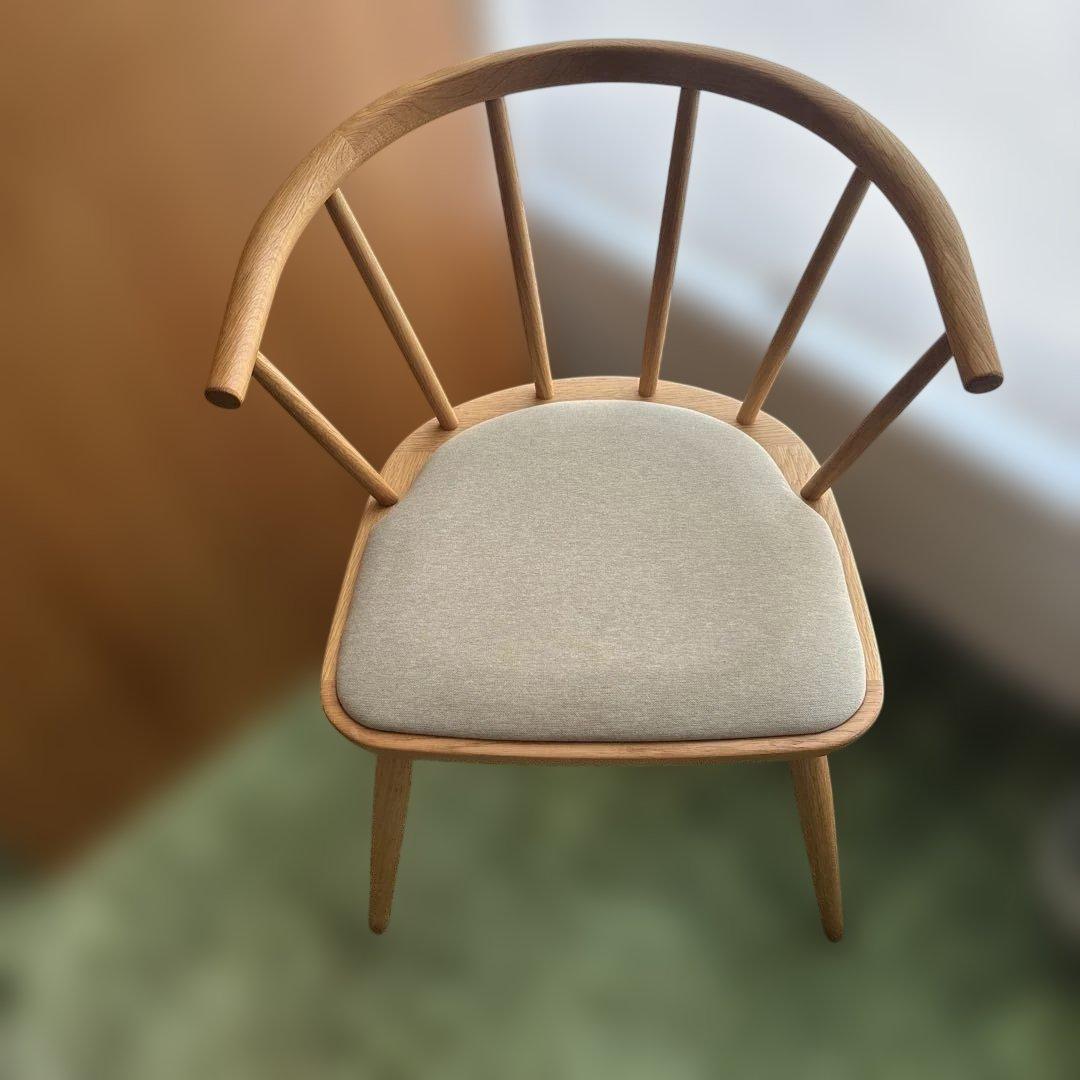 無印良品　オーク材　チェア② 無印良品(MUJI)のREAL FURNITURE(リアルファニチャー) オーク材