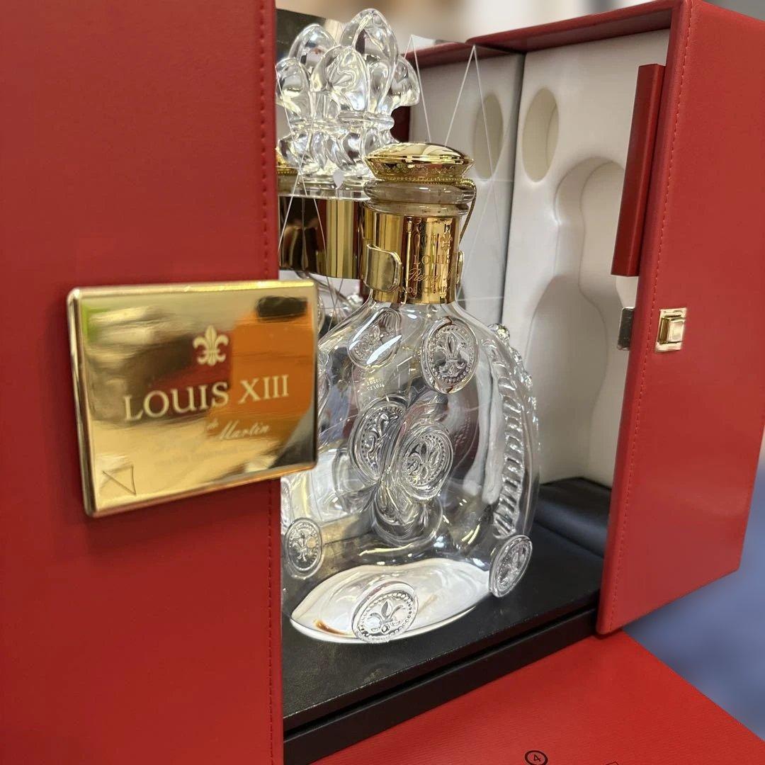 LOUIS XIII クリスタルボトル 空き瓶 レミーマルタン◇ルイ13世 バカラ クリスタル 容量700ml 空瓶 空ボトル