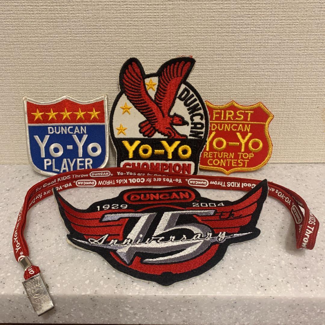 DUNCAN ヨーヨーパッチ等　5種類セット ダンカン ヨーヨーバッグ - ダンカン ┃ヨーヨー専門店リワインド