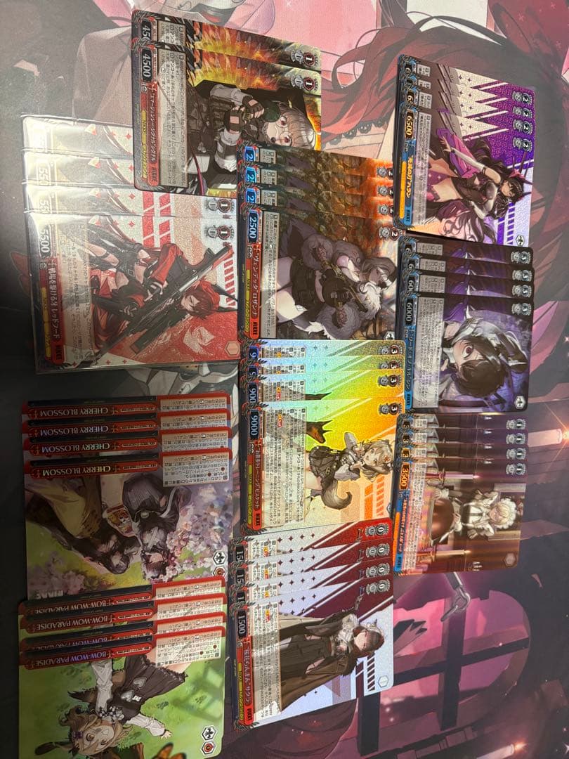 ヴァイスシュバルツ NIKKE 8電源 フルホイル デッキパーツ WS NIKKE 8扉考察 ｜フォーウィールドライブ