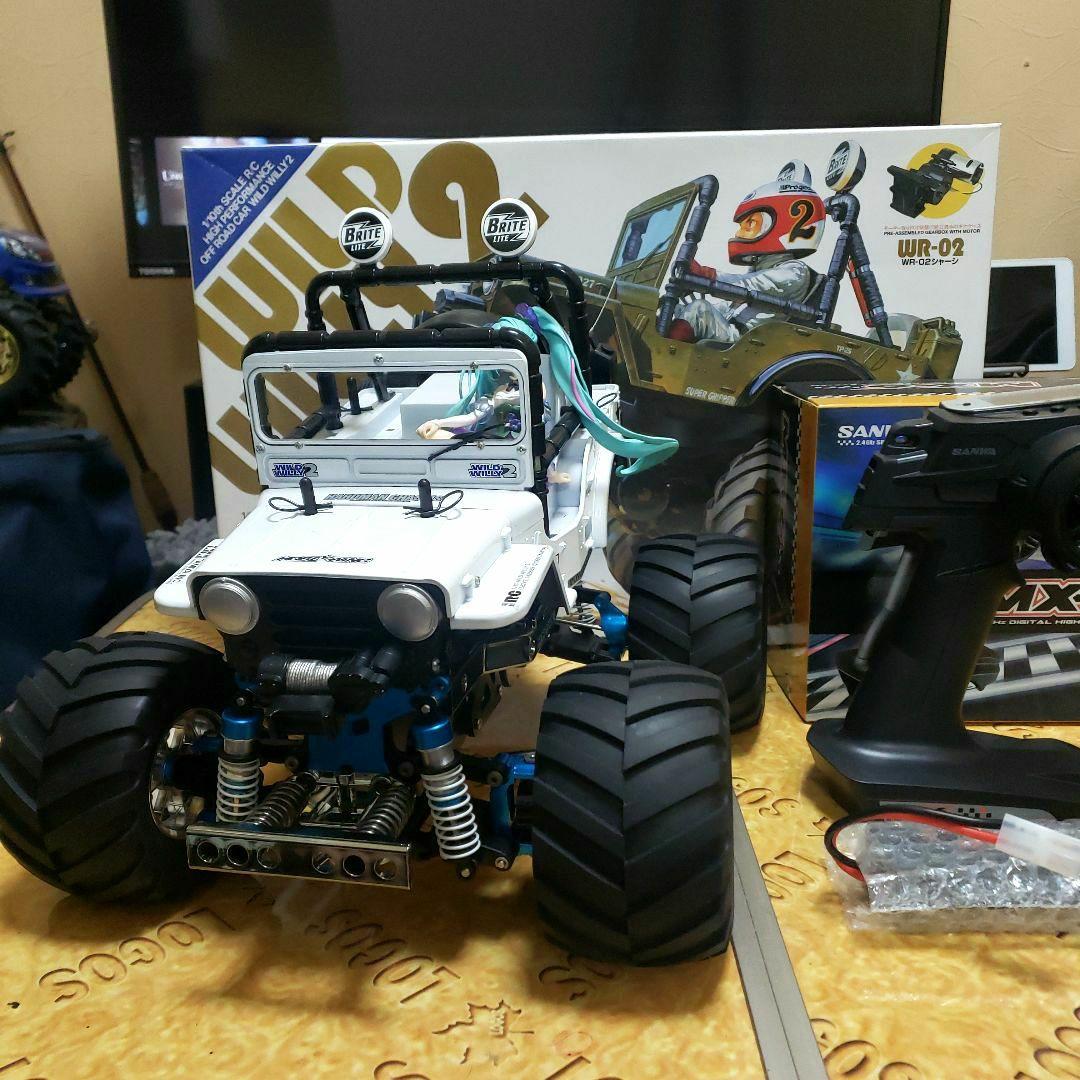 タミヤ WR02 ワイルドウィリー2 フルカスタム 未走行 フルセット
