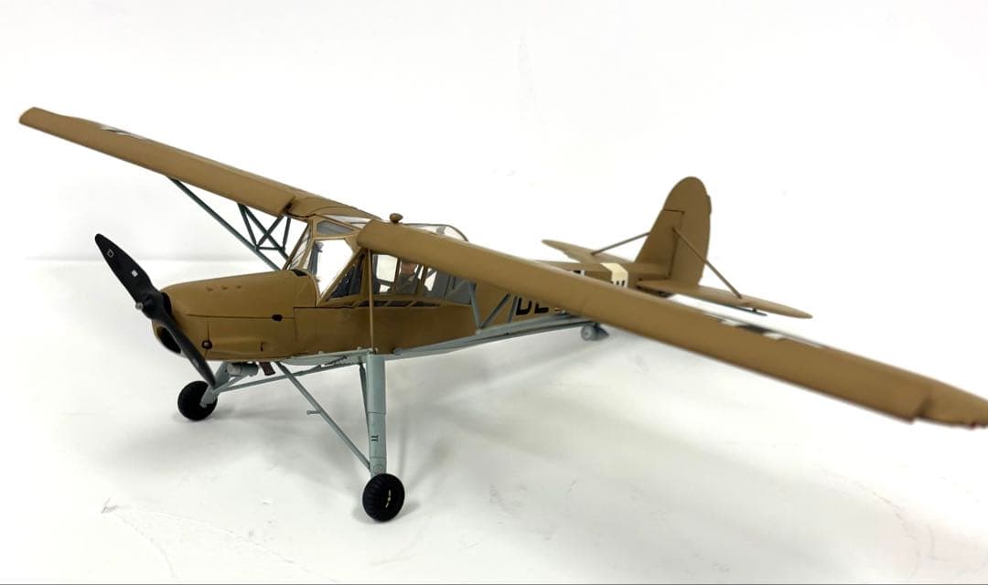 1/48 フィーゼラー Fi156C シュトルヒ（完成品） タミヤ 1/48 マスターワークコレクション フィーゼラー Fi156C