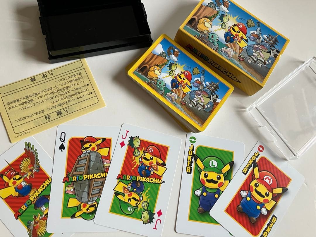 マリオ ピカチュウ トランプ BGS10鑑定済〕J ダイヤ(トランプ/マリオピカチュウ)【-】{-}