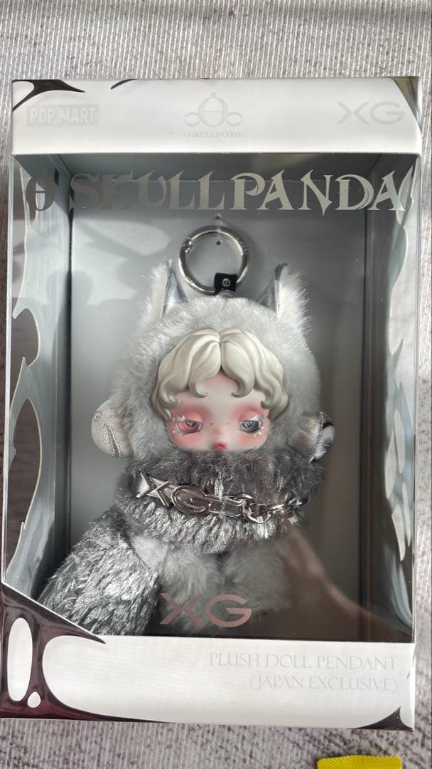 日本限定 SKULLPANDA × XG ぬいぐるみペンダント即時発送 日本限定・新品】XG SKULLPANDA ぬいぐるみペンダント スカルパンダ
