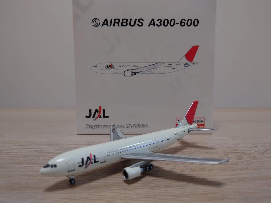 フェニックス JAL A300-600 JA8559 1/400 1/400 A300-600R JAL アーク塗装 JA8566 アエロクラシックス/中古