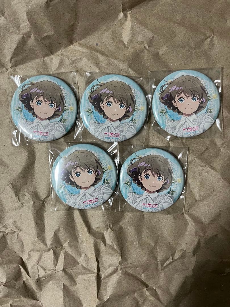 ラブライブスーパースターLiellaバースデー唐可可缶バッジ ラブライブ！スーパースター！！ 結ヶ丘女子購買部 BIRTHDAYプレゼント