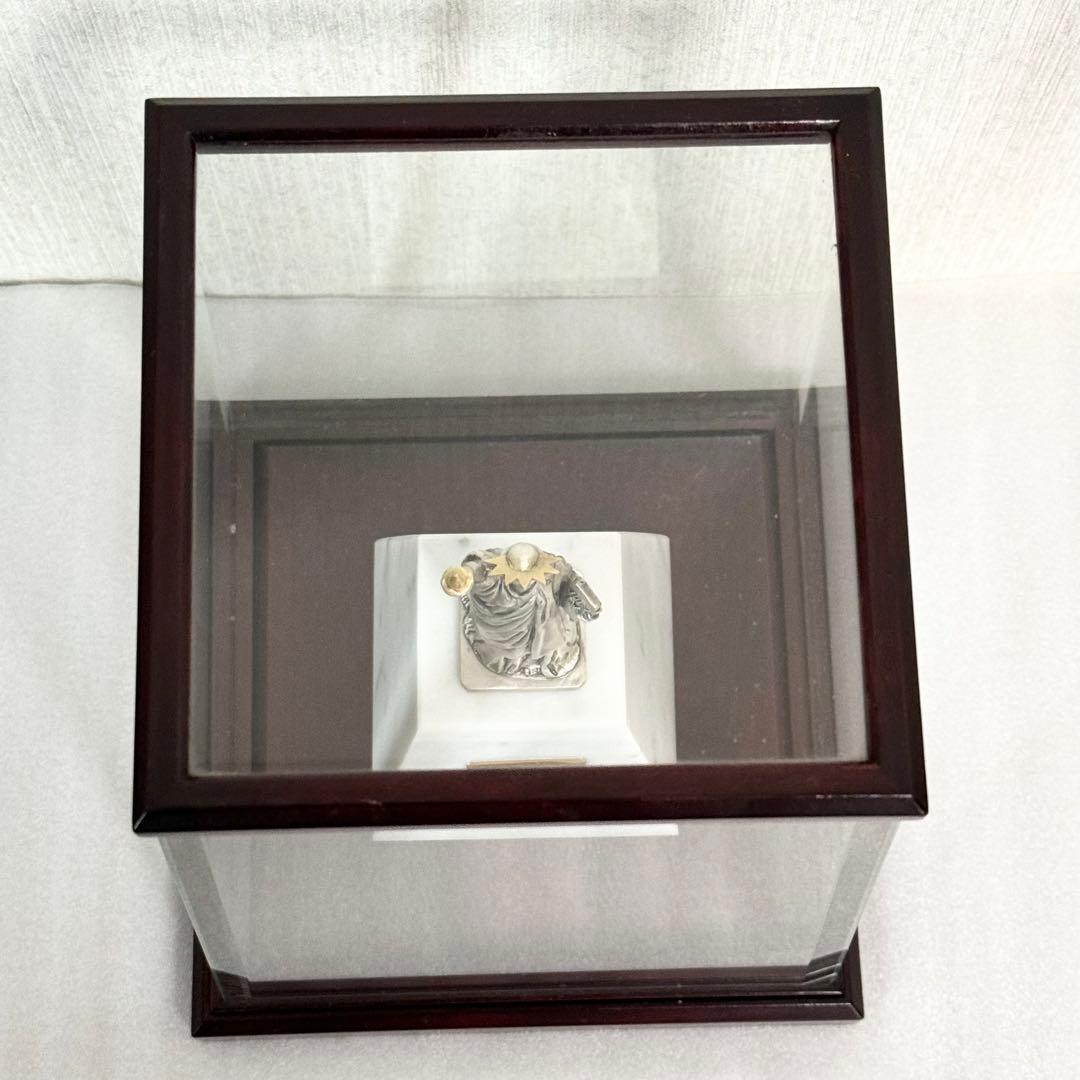 希少】銀製 自由の女神 置物 面取り ガラスケース silver970 - メルカリ
