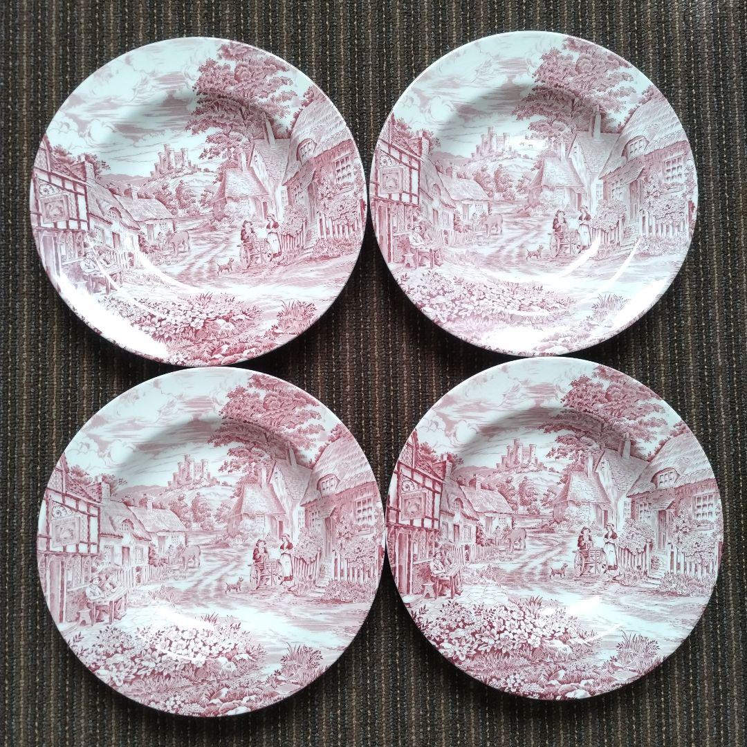 【美品】イギリス　ENOCH 　スープ皿　４枚 アンティーク お皿 イギリス ENOCH WOOD&SONSの通販 by ケンちゃんの