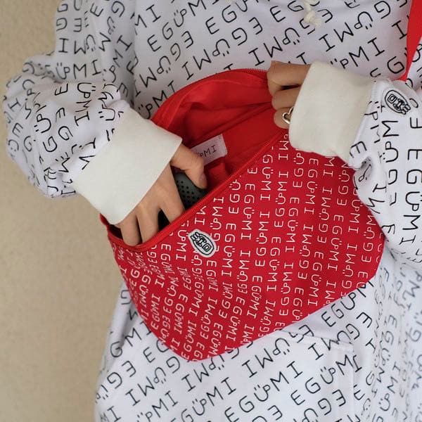 TAKALAKA EGUMI 江口拓也 MONOGRAM BODY BAG 声優コラボブランド「TAKALAKA」と江口拓也さんのプロジェクト「EGUMI