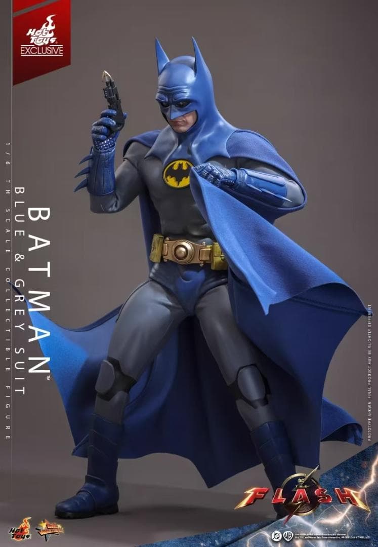 ホットトイズ ムービー・マスターピース ザ・フラッシュ 1/6 バットマン 限定 ムービー・マスターピース】『ザ・フラッシュ』1/6スケールフィギュア