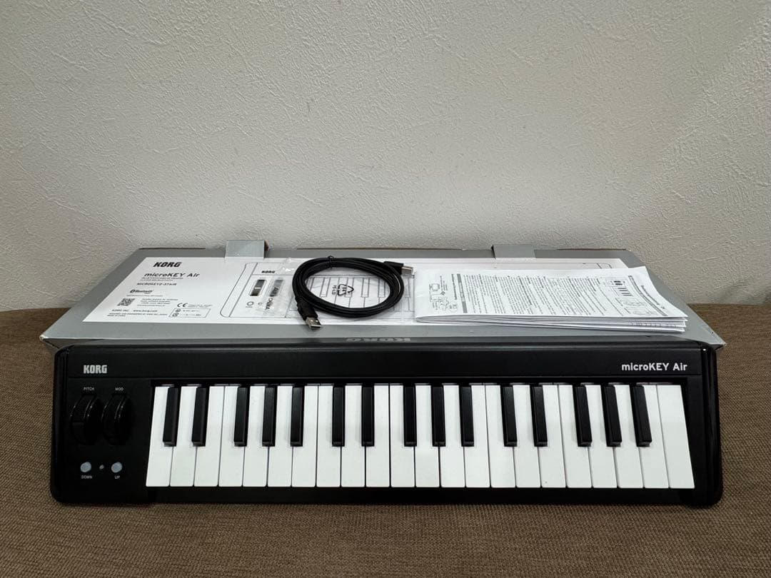 KORG microKEY2 - 37Air MIDIキーボード 美品 KORG microKEY2-37AIR Bluetooth MIDIキーボード 37鍵盤 コルグ