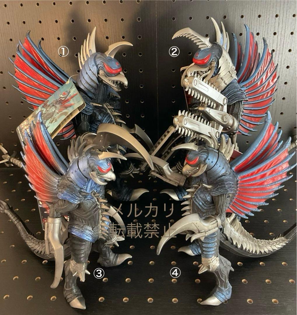 ムービーモンスターシリーズ　ガイガン２００５①タグ付き バンダイ ムービーモンスターシリーズ ガイガン2005 ソフビ 2004 東宝