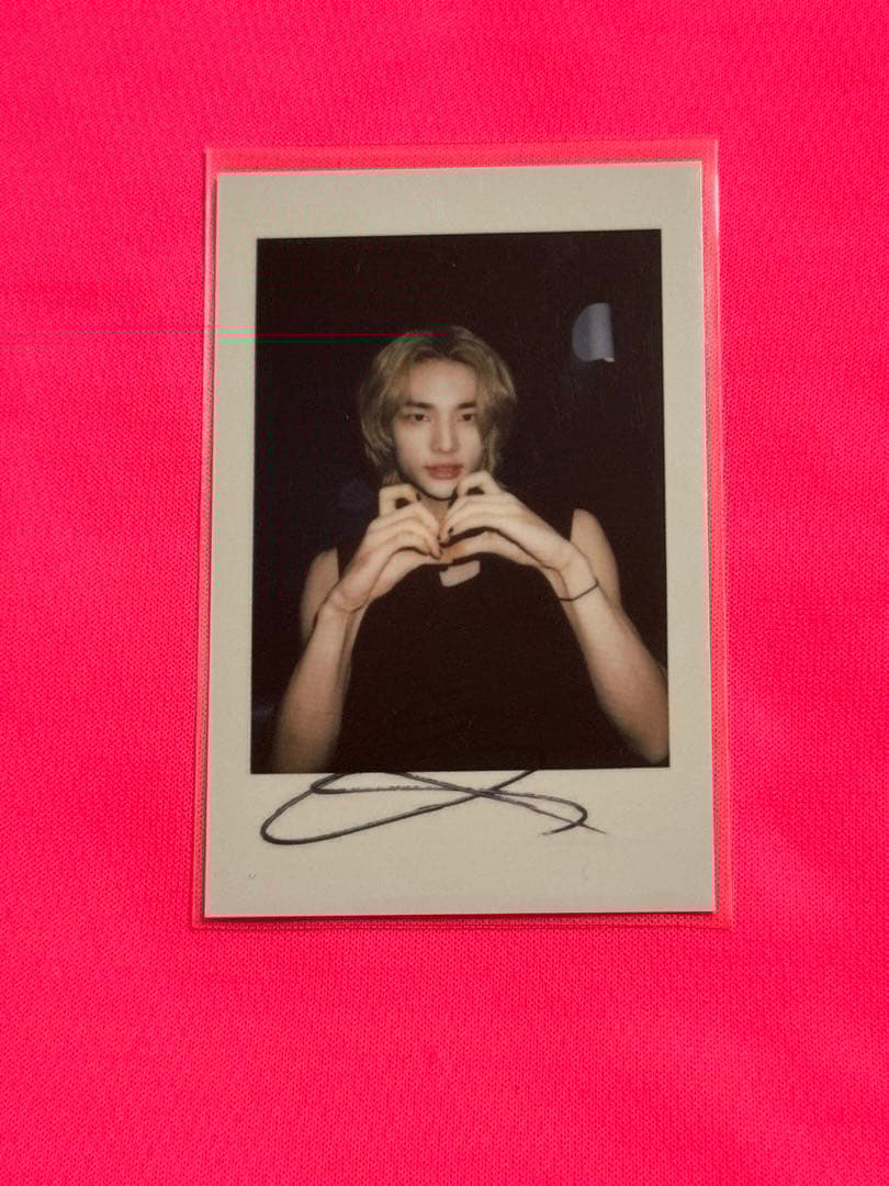 スキズ 樂 star ヒョンジン withfans ポラロイド トレカ ヨントン