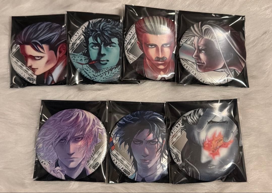 嘘喰い ジャンプフェスタ トレーディング メタリック缶バッジ 迫 稔雄氏による漫画作品『嘘喰い』のオリジナルグッズが先行販売決定