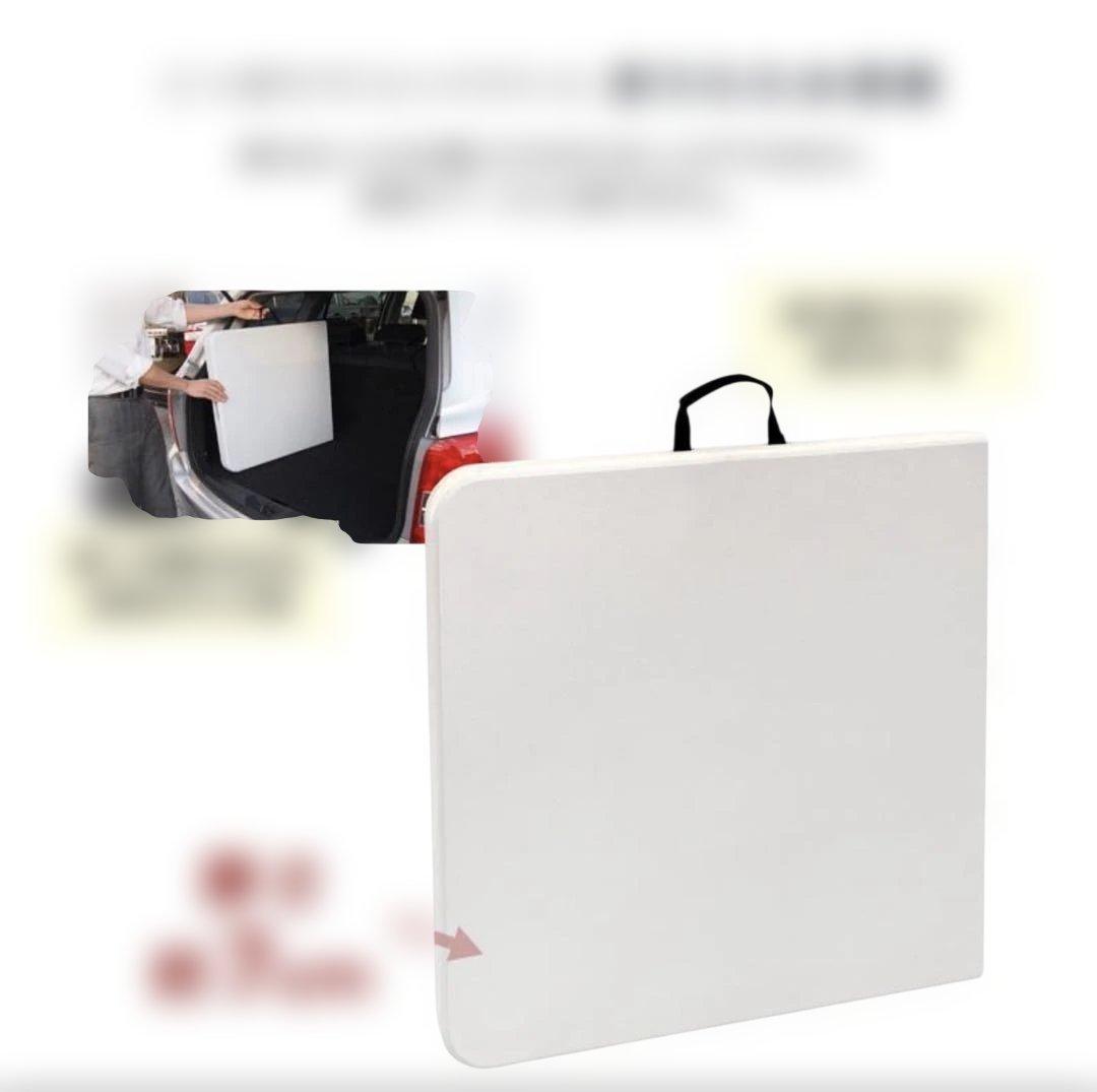 折りたたみ 120cm 多目的 アウトドアテーブル レジン 海 波 - メルカリ