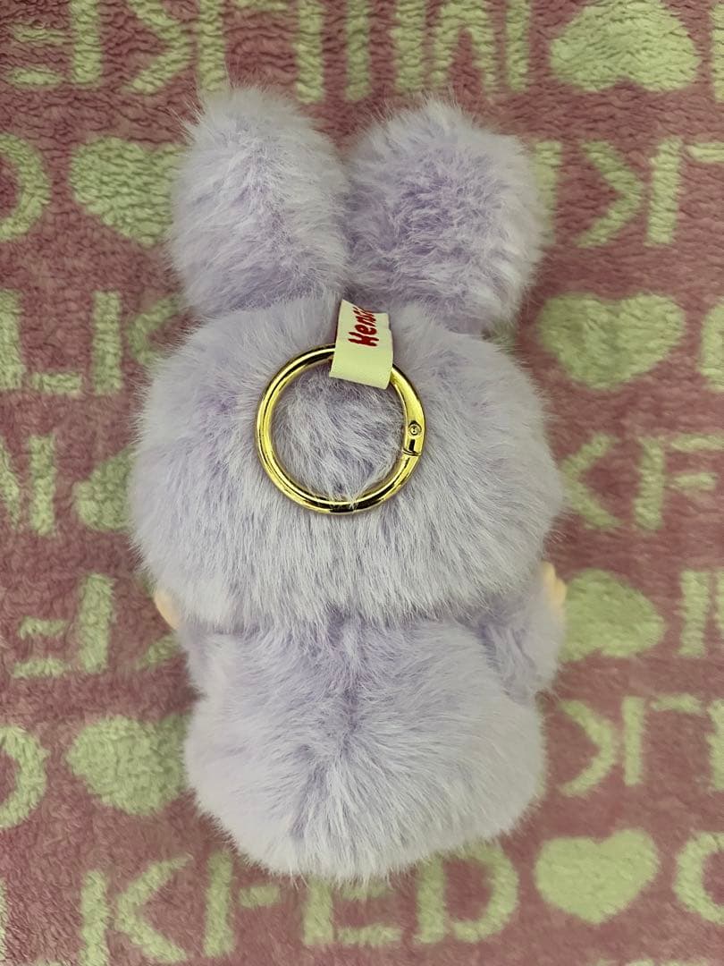 Lulaa ルララ うさぎ ぬいぐるみ キーホルダー 兎子乐园 紫 - メルカリ