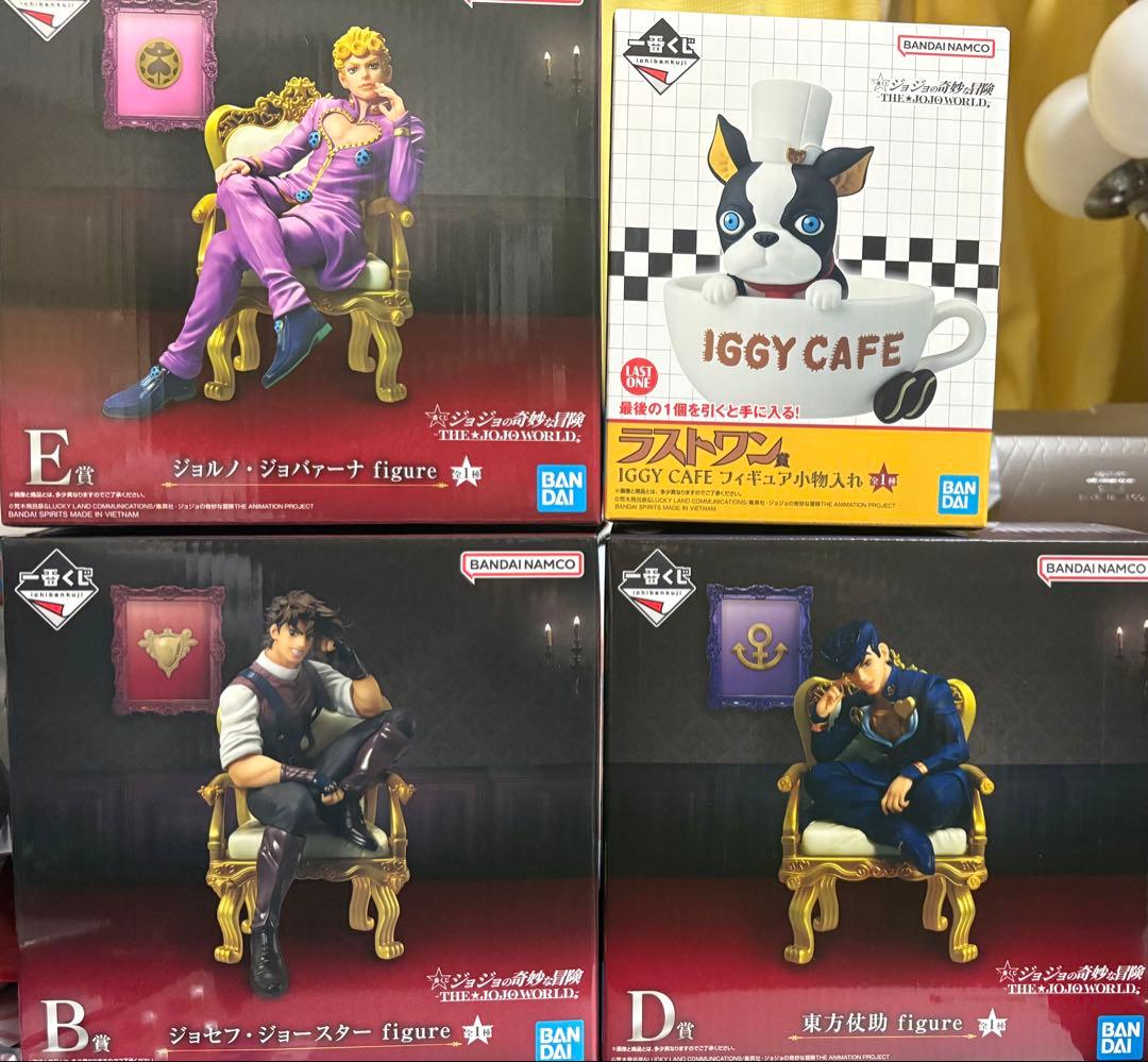 ジョジョの奇妙な冒険 一番くじ　ジョジョワールドB D Eラストワン賞セット 一番くじ ジョジョの奇妙な冒険 EVIL PARTY」の全ラインナップ公開