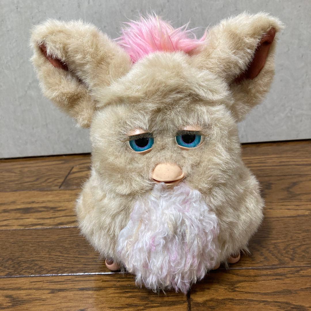 ファービー2 ベージュ ファービー2 キャラメルシロップ ベージュxピンク 青目 – ROBOTROBOT