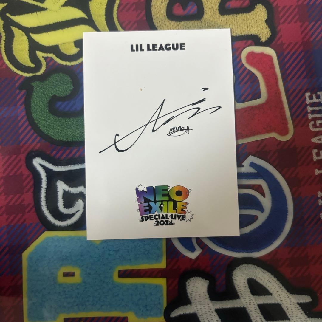 LILLEAGUE 百田隼麻 フォトカード サイン入り - メルカリ