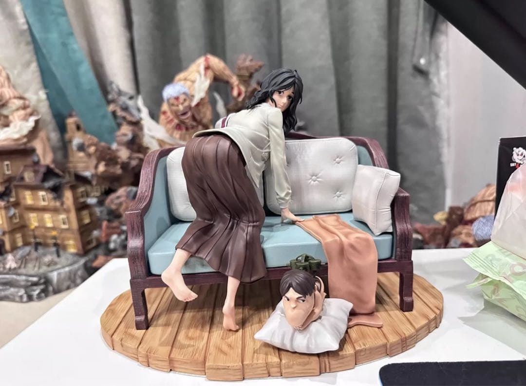 進撃の巨人 ピーク ガレージキット ガレキ スタチュー① Amazon.co.jp: ピーク・フィンガー フィギュア 1/6スケール 塗装済み