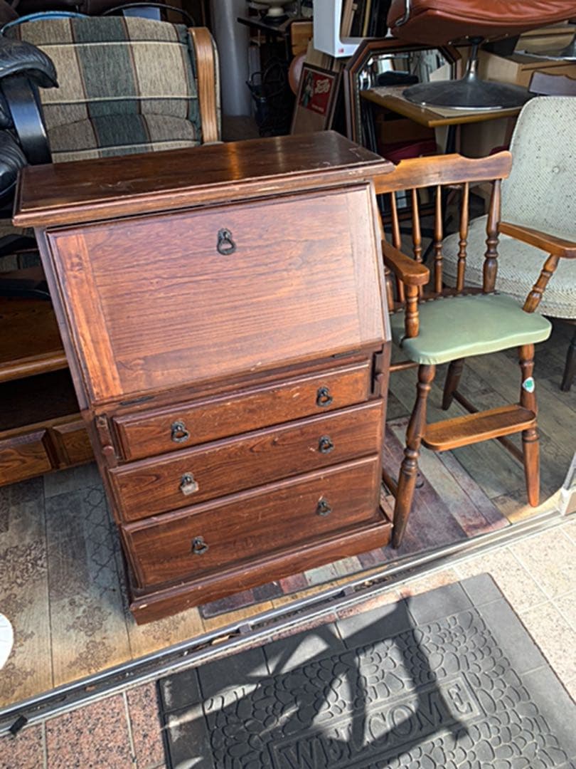 ヴィンテージ　ライティングデスク 楽天市場】ライティングデスク 幅80cm 北欧 ヴィンテージ 天然木