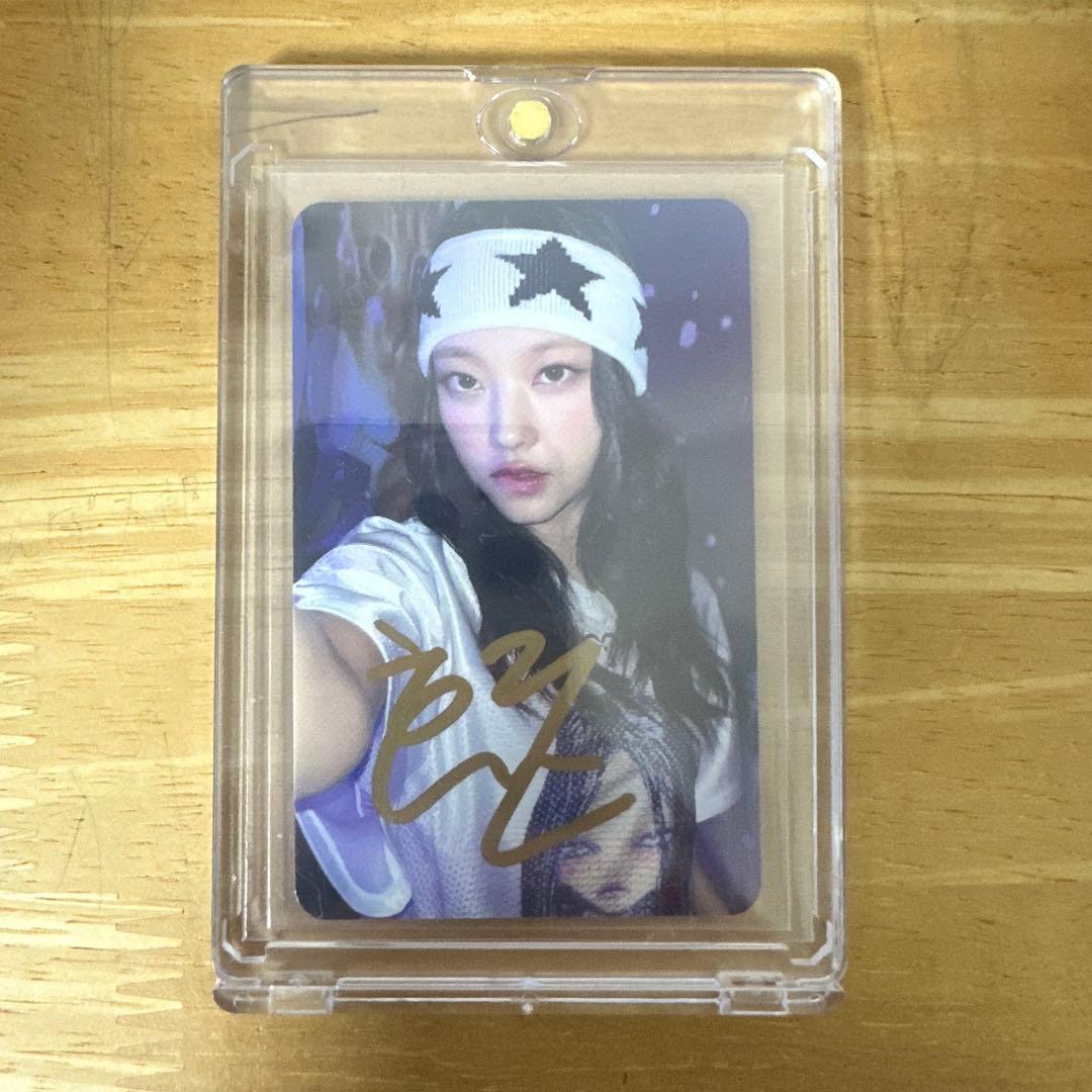 ニュージーンズ　ヘリン　HAERIN サイン入り K-POPカード　トレカ $_57.JPG?set_id=8800005007