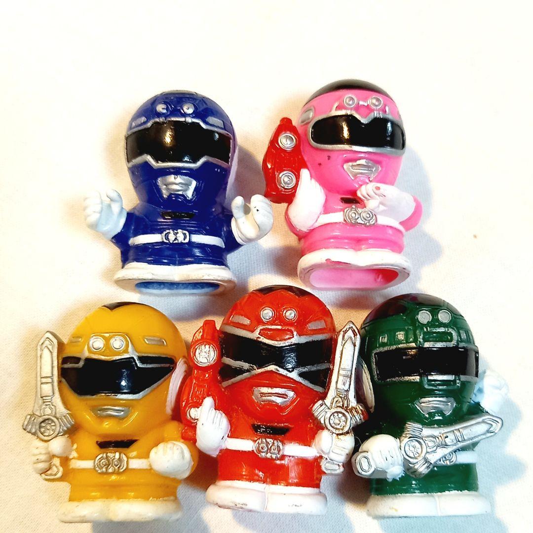 貴重レア☆激走戦隊カーレンジャー 指人形5種 - メルカリ