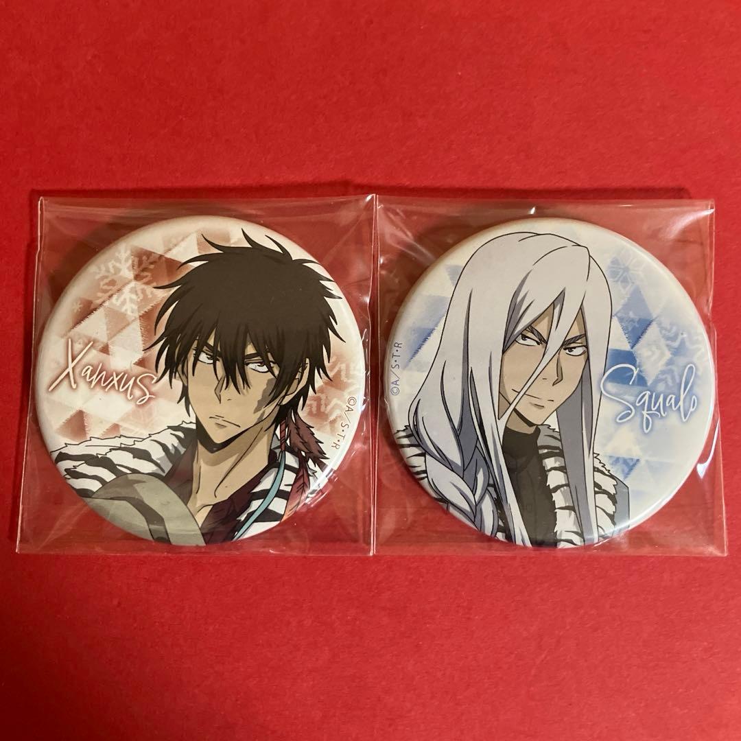 家庭教師ヒットマンREBORN! 缶バッジ XANXUS スクアーロ セット - メルカリ