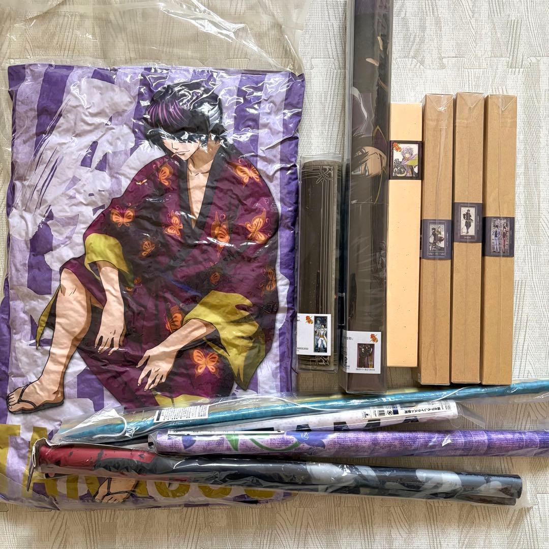 銀魂 高杉 ポスター タペストリー クッション セット 銀魂 高杉 ポスター タペストリー クッション セット 銀魂 高杉