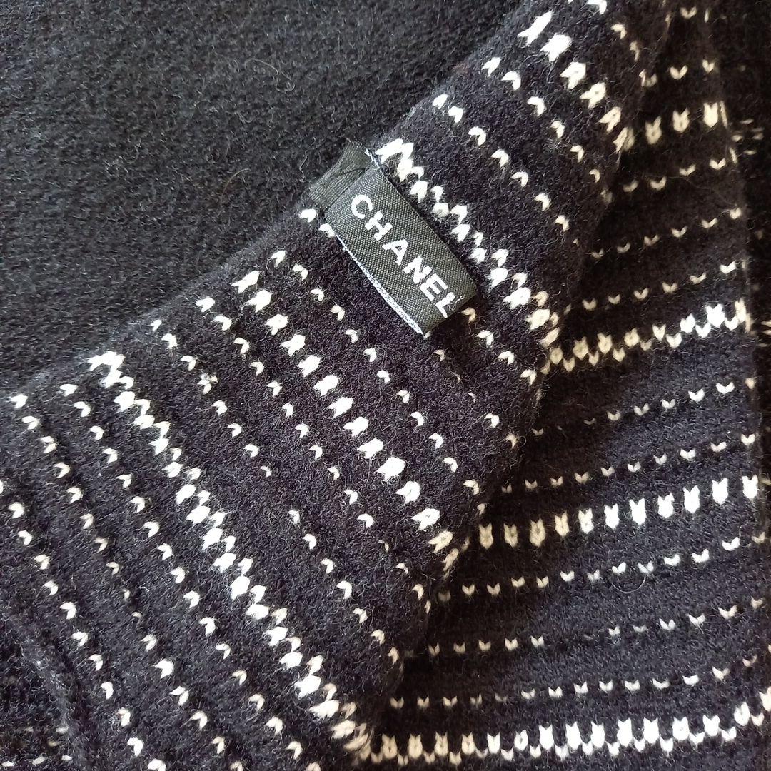 シャネル♡ノベルティマフラーストール♡ポケット付き♡カシミア