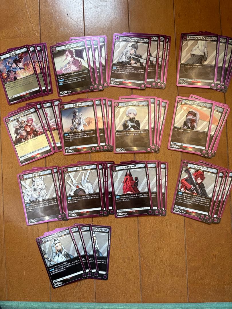 ユニオンアリーナ NIKKE 紫 pcc 4コン - メルカリ