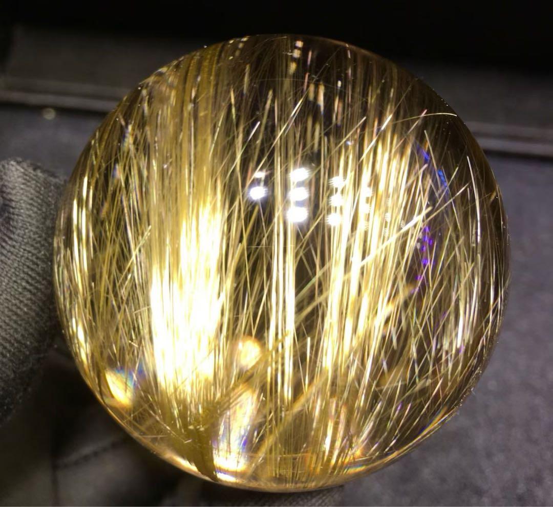 ⭐︎【天然】タイチンルチルクオーツ ペンダントトップ k18 1.6g