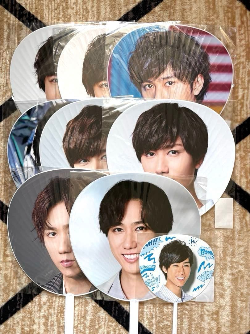 みぃーちゃんさま専用 SnowMan 阿部亮平 うちわ ライブグッズ 9枚